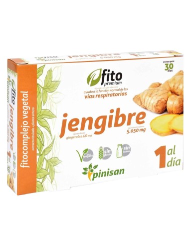 Fito Premium Jengibre, 30 Caps. de Pinisan