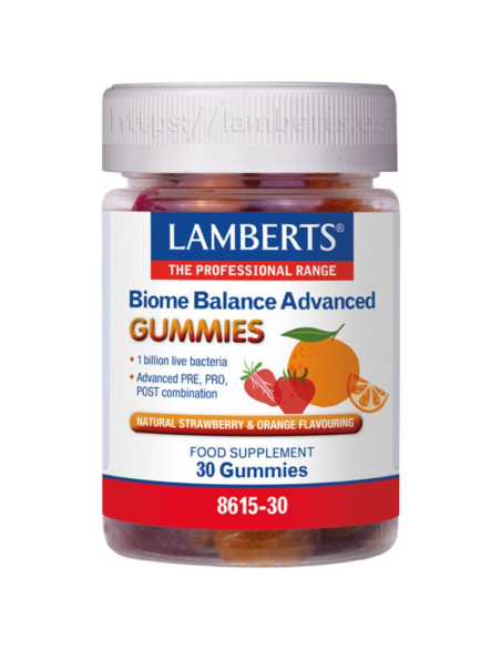 Pack 2 Biome Balance Advance Gummies Lamberts 30 unidades