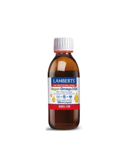Pack 2 Uds. Omega 3 Vegano liquido   150 ml  de Lamberts