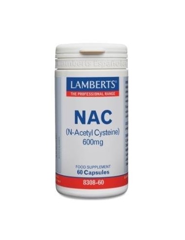 Pack 5 Uds. NAC (N-Acetil Cisteína) 300 mg  NUEVA FORMULA de Lamberts