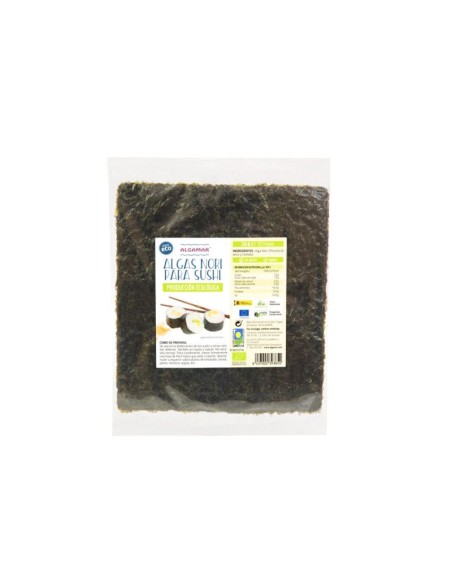 Alga Nori Sushi 10 Hojas 25 g