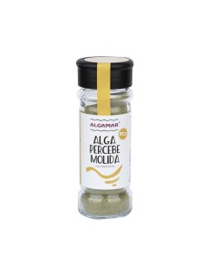 Alga Percebe molida, en tarro de vidrio especiero