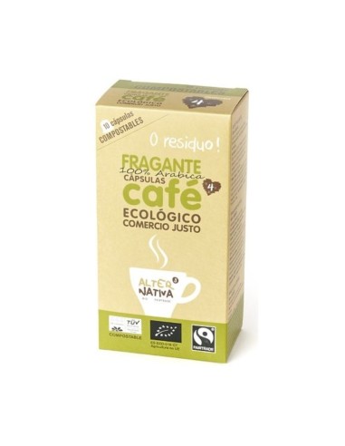 Café Fragante Bio-Ft. 10Uds 5G Cápsulas