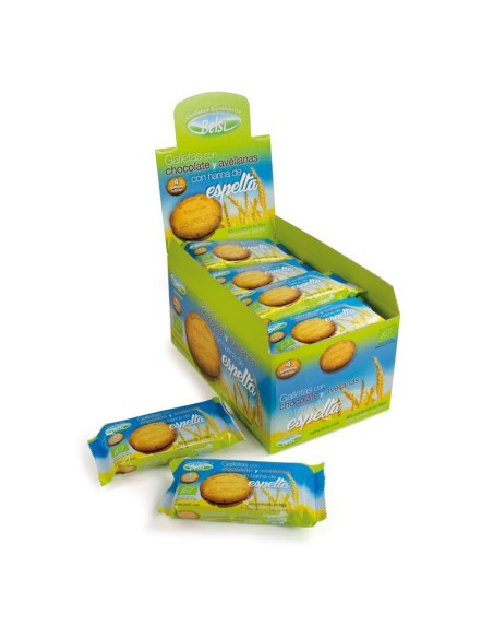 Galletas Eko Espelta Rellenas Choc. y Avellanas