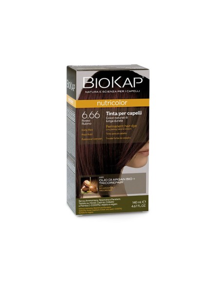 Nutricolor 6.66 Rojo Rubi 140 ml