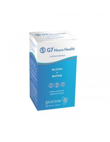 Silicium G7 Neuro Health 120 Unidades De Silicium España