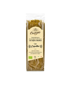 CAPELLINI DE TRIGO ALBAHACA Y AJO