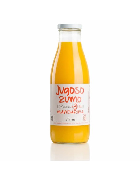 Zumo de Mandarina Bio,100% Exprimido 750 ml