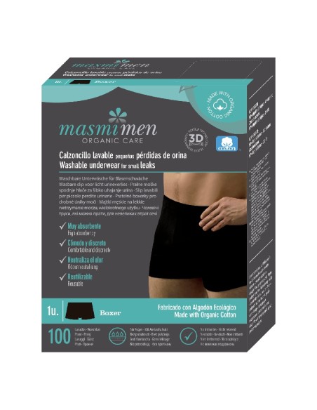 Boxer Incontinencia Ligera Masmi Talla S