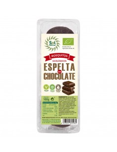 Rosquitos De Espelta Con Chocolate Bio 160 G De Solnatural