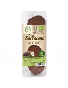 Galletas De T.Sarraceno Coco-Cacao Bio 175 G De Solnatural