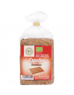 Cracker De Espelta Y Semillas Bio 200 G De Solnatural