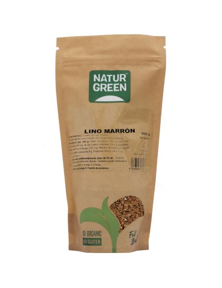 Lino Marron Bio  500 G