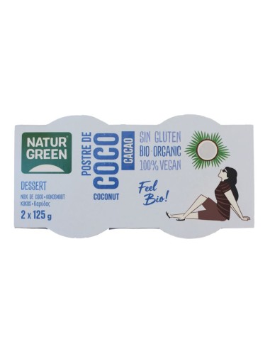 Postre de Coco Cacao