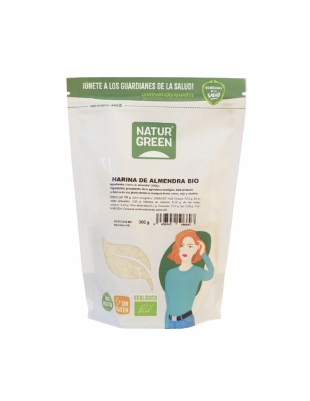 Harina de Almendra sin Gluten Bio 300 G