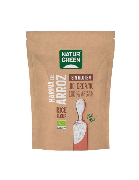 Harina de Arroz Bio sin Gluten 500 G