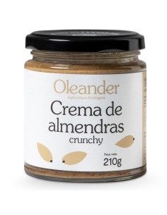 Crema de Almendra "Crunchy"  Tostada con Piel 210G