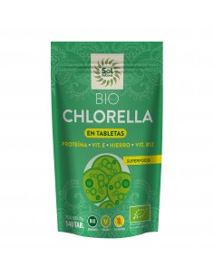 Chlorella En Tabletas Bio 140 Tabletas De Solnatural