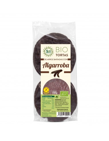 Tortas De Arroz Con Algarroba Bio 100 G De Solnatural
