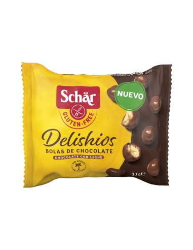 Delishios - Bolas crujientes de chocolate