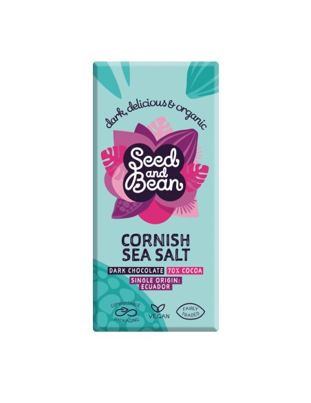Chocolate  Negro 70% con Sal de Cornualles