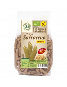 Penne Trigo Sarraceno-Lino Bio S/Gluten 250 G De Solnatural