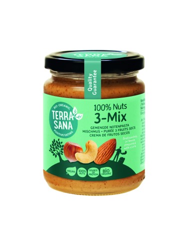 Crema 3-Mix, Frutos Secos (sin Cacahuete)