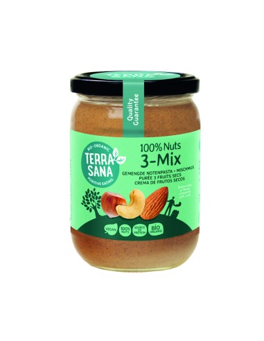 Crema 3-Mix, Frutos Secos (sin Cacahuete)