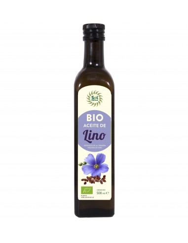 Aceite De Lino Bio 500 Ml De Solnatural