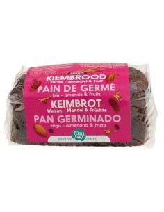 Pan Germinado de Trigo - Frutas & Almendras