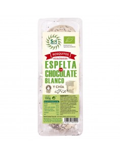 Rosquitos Espelta Chocolate Blanco Bio 160 G De Solnatural