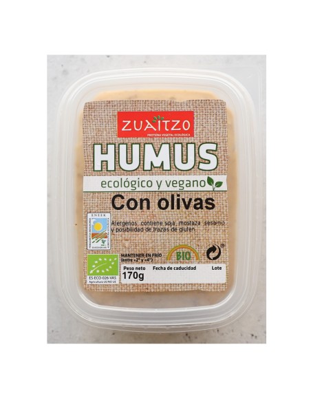 Humus con Olivas