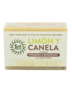 Jabon De Limon Y Canela 100 G De Solnatural