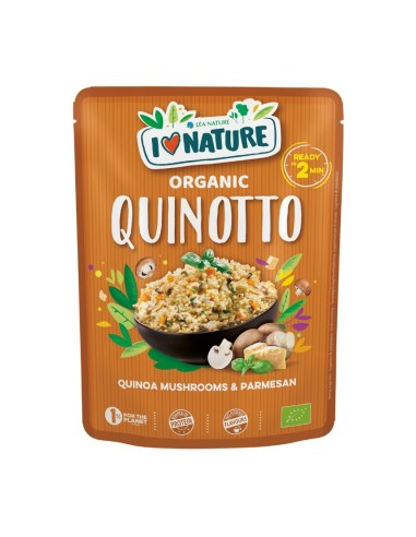 Quinotto Chanpiñones y Parmesano de I Love Nature