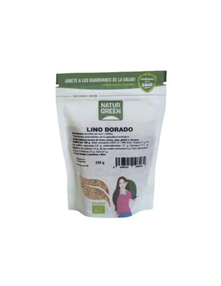 Lino Dorado Bio 225 g Naturgreen  Semillas Orgánicas Saludables
