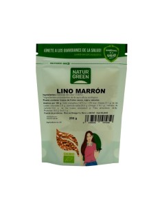 Lino Marron Bio 250 G de Naturgreen