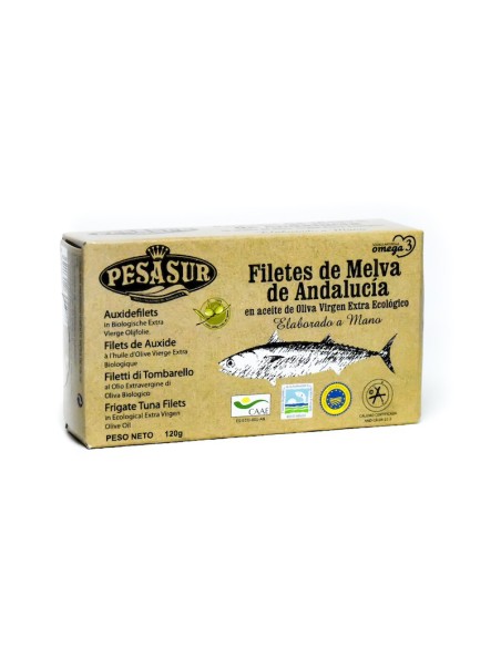 Filetes de Melva (Lata) de Pesasur