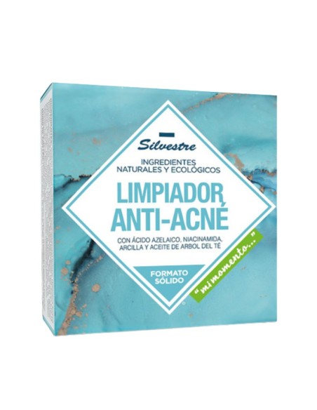 Limpiador Facial Solido Anti Acne de Silvestre