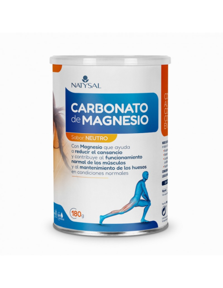 Carbonato De Magnesio 180 Gr de Natysal