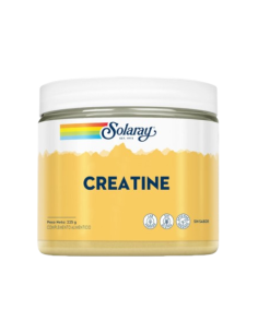 Creatina Solaray 225g Polvo Sin Sabor para Energía y Fuerza