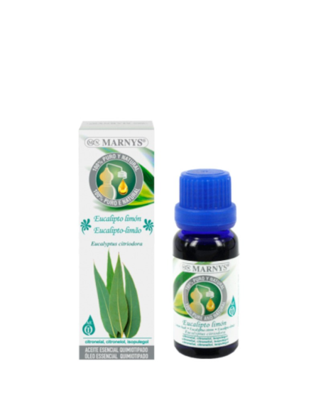 Aceite Esencial Alimentario De Eucalipto Estuche Con Botella - 15 Ml Marnys