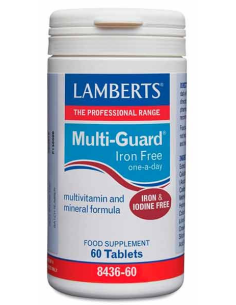 Pack 2 Multi-Guard® Iron Free Lamberts 60 Tabletas