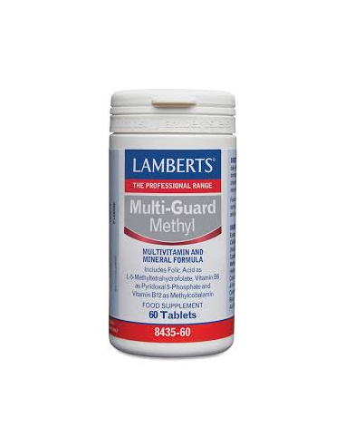 Pack 2 Multi-Guard® Methyl Sin Calcio 60 Tabs Lamberts