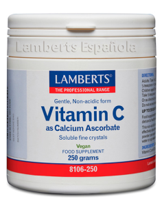Ascorbato De Calcio (Cristales) 250 Gr. de Lamberts