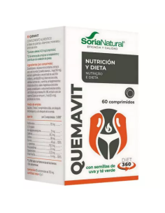 Pack 2 Quemavit Neo 60 Comp Soria Natural - Vitalidad y Energía