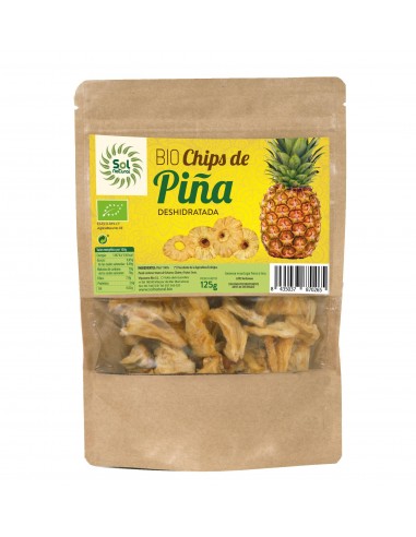Chips De Piña Bio 125 G De Solnatural