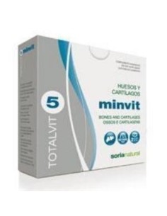 Pack 3X2 Totalvit 05 Minvit Huesos Y Cartilagos 60 Comprimidos de Soria Natural.