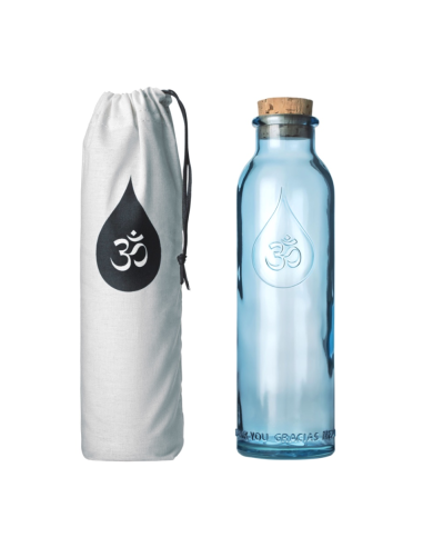Mini Botella Om Water + Funda Y Tapón Hermético 501 ml  de Om Water