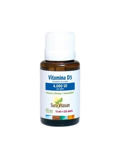 Vitamina D3 4.000Ui15Ml. de Sura Vitasan