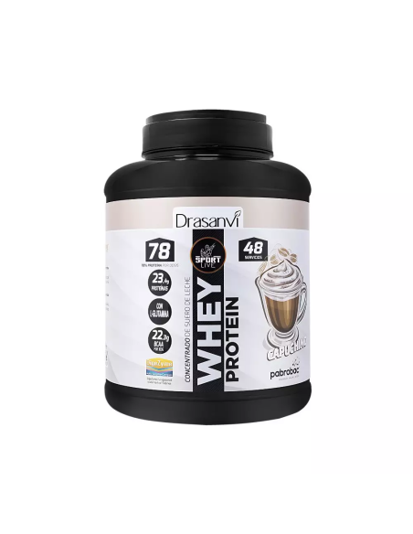 Whey Protein Capuchino 1450g Sport Live Drasanvi Calidad